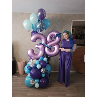 Sempertex Deluxe Cijfer Decoratie