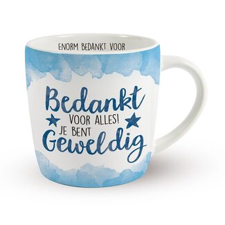 Miko Enjoy Mok - Bedank voor alles! Je bent geweldig