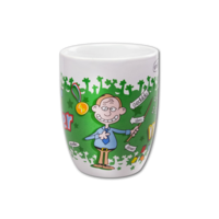 thumb-Cartoon mok - Meester-2