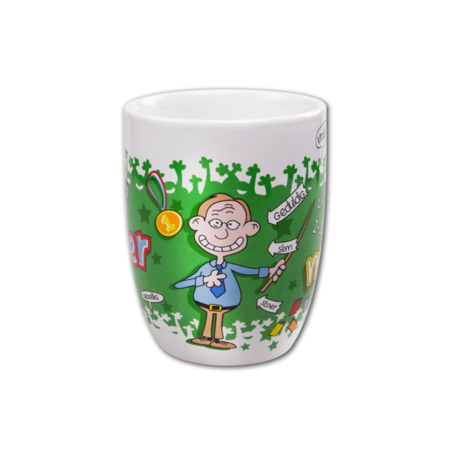 Cartoon mok - Meester