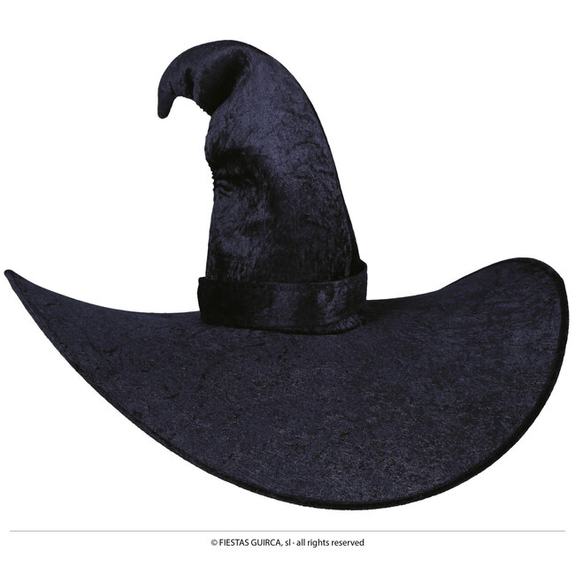 Extra Grote Heksenhoed - Zwart