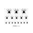 Crawling Spider Tattoo Transfers