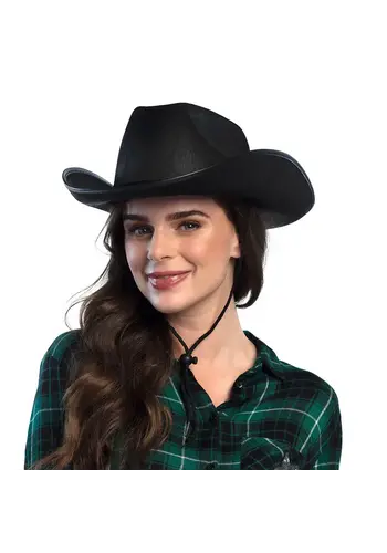 Cowboyhoed Rodeo - Zwart 