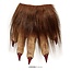 Fiesta Weerwolf Handschoenen - Bruin - Latex met Bont