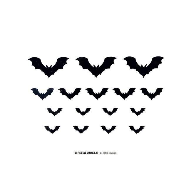 Flying Bats Tattoo Transfers
