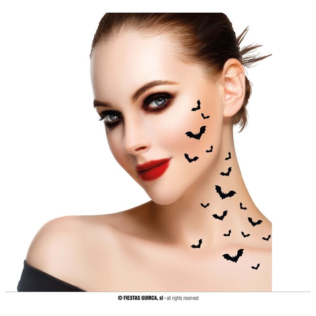 Flying Bats Tattoo Transfers