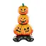 PartyPal Staande Folieballon Pompoenen Halloween - 84x158cm
