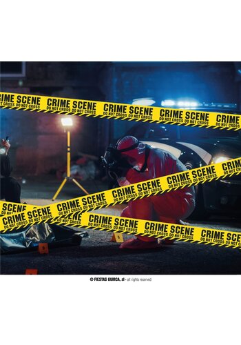 Afzetlint Crime Scene - 6 mtr 