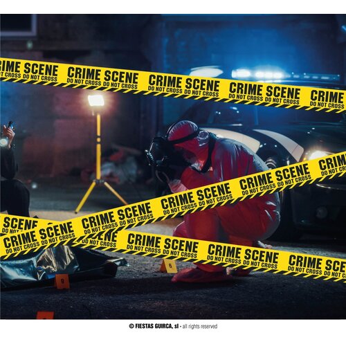 Afzetlint Crime Scene - 6 mtr 