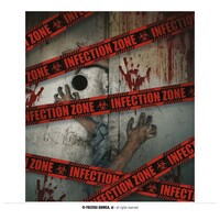 thumb-Afzetlint Infection Zone - 6 mtr-2