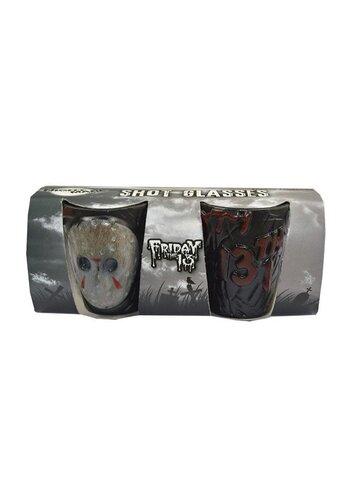 Shotglaasjes Friday the 13th - 2 st - 5,5cm 