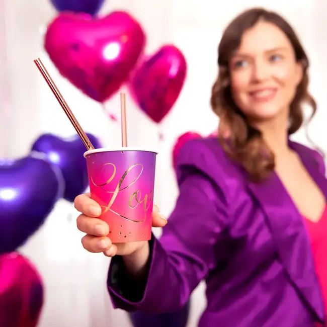 Bekertjes Love - 6st - 220ml