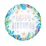 PartyPal Folieballon Happy Birthday Oceaan