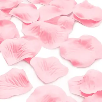 PartyPal Rozenblaadjes Licht Roze - 144 stuks