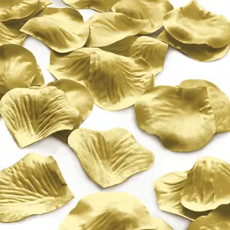 PartyPal Rozenblaadjes Goud - 144 stuks