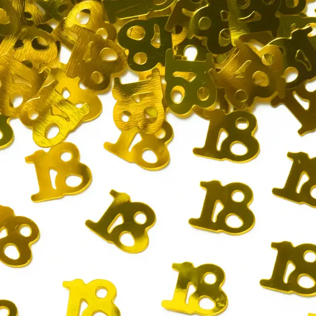 Tafel Confetti 18 Goud - 15 gram