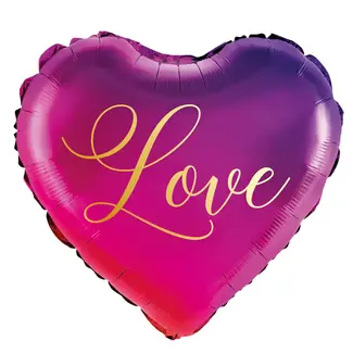 PartyPal Folieballon - Hart Love