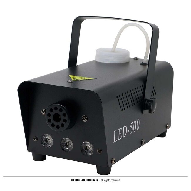 Rookmachine met licht & Rook Vloeistof 1 Liter