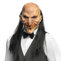 thumb-Latex hoofdmasker Creepy butler-1