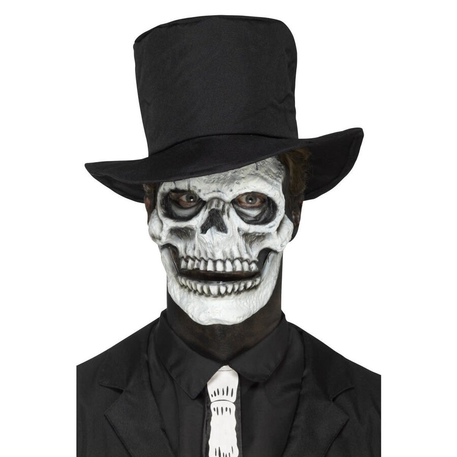 Foam Latex Skeleton Face Prosthetic-2