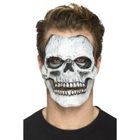 thumb-Foam Latex Skeleton Face Prosthetic-5