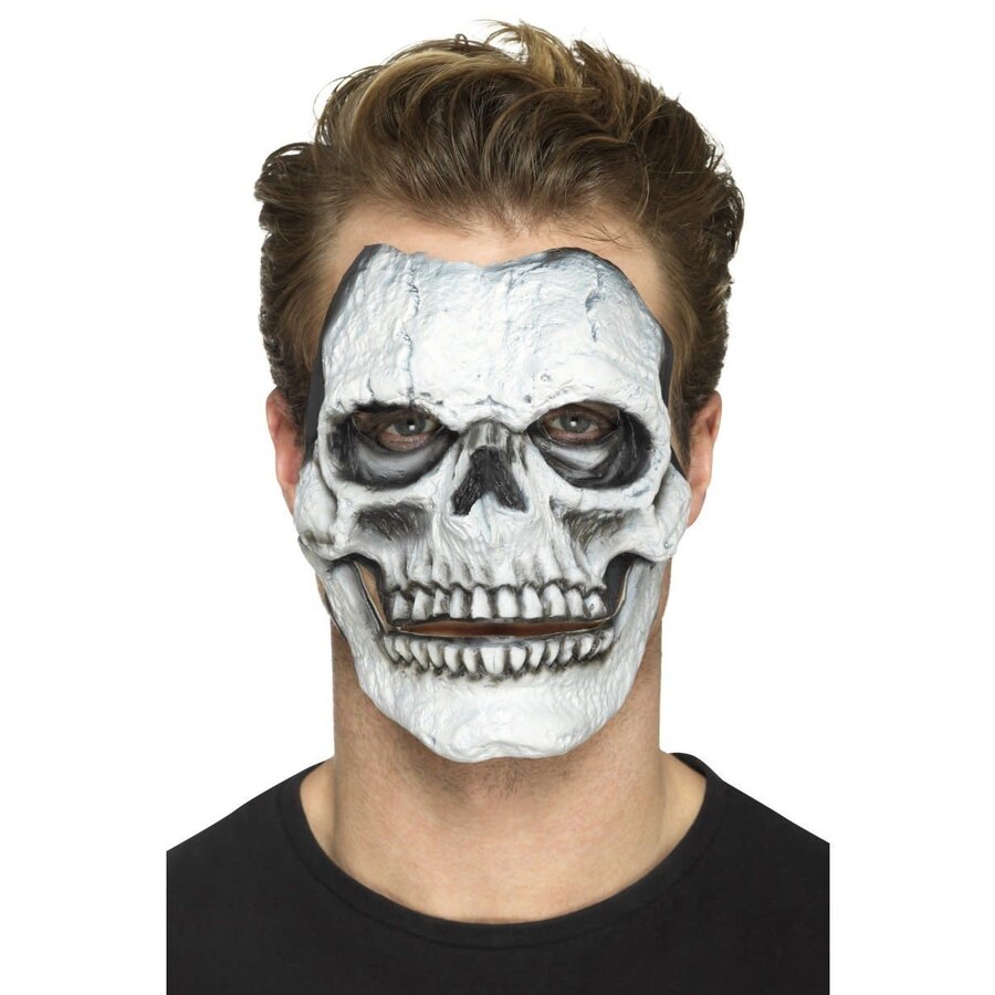 Foam Latex Skeleton Face Prosthetic-5