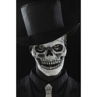 thumb-Foam Latex Skeleton Face Prosthetic-1