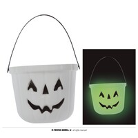 thumb-Glow in the Dark Halloween Snoep Emmer - 20x14,5cm-2