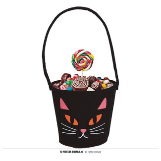 Guirca Candy Bucket Cat - 13x10 cm