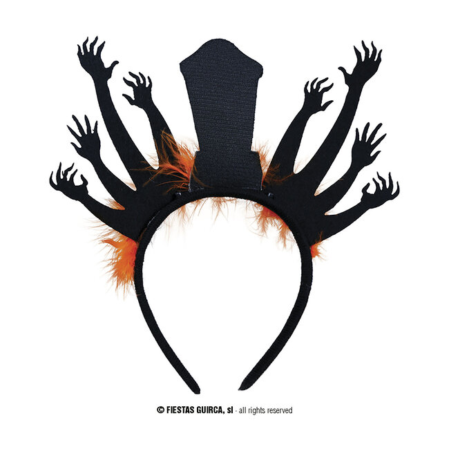 Tiara Headstone with zombies