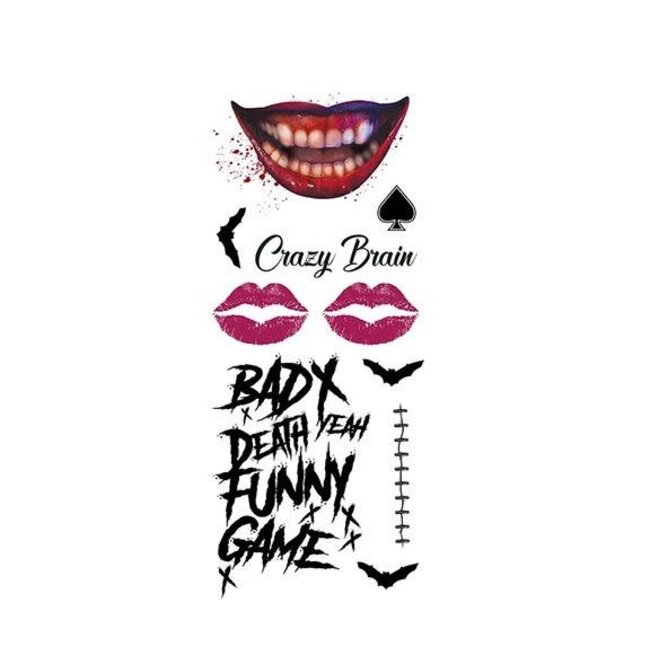 Tattoos Mr. Smile - 30x14 cm