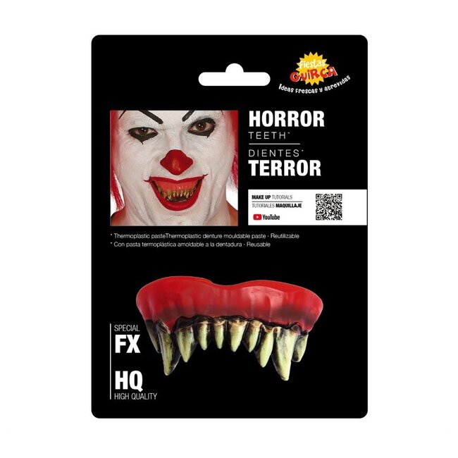 Monster Teeth - with thermoplastic paste