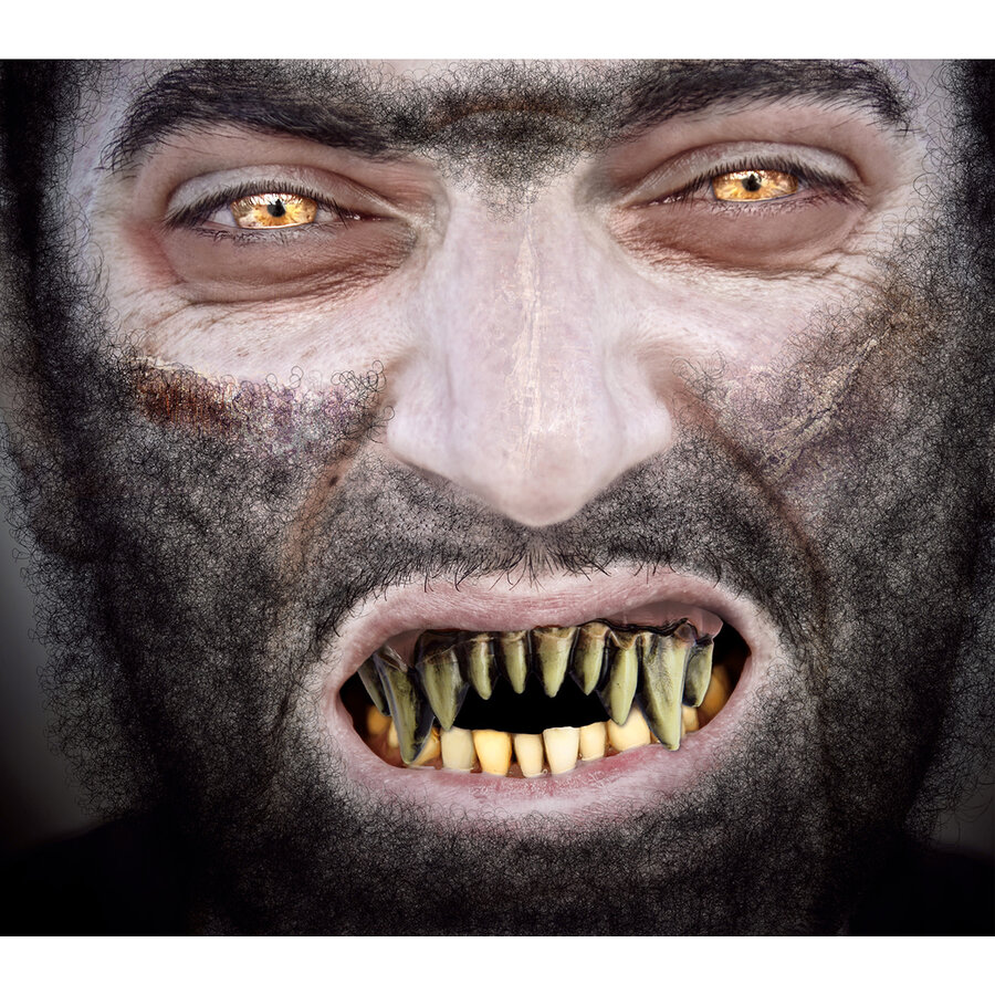 Monster Teeth - with thermoplastic paste-3