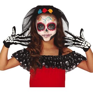 Guirca Kinder Skelet Handschoenen