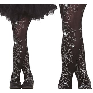 Guirca Kinder Panty Spiderweb - 3 tot 6 jaar