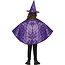 Heksen Cape & Hoed - Paars
