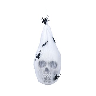 Guirca Spiderweb Bag with Skull - 25 cm