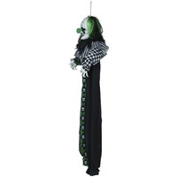 thumb-Hanging green clown with light, sound and movement - 165 cm-4