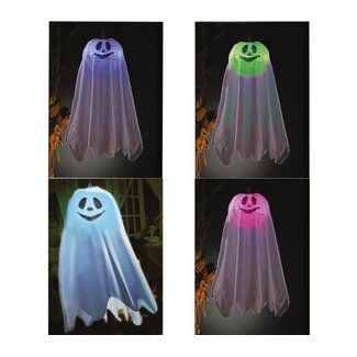 Guirca Hanging Ghost with light - 60 cm - incl bat