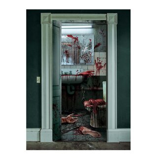 Guirca Deurdeco bloody wc - 180 x 80 cm