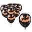 Ballonnen Zwarte Pompoen - 10 st - 30cm