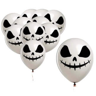 Guirca Ballonnen White Ghost - 10 st - 30cm