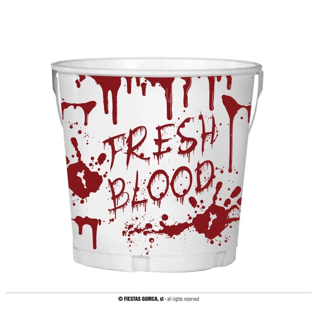 Metalen ijsemmer Bloody - 19x23 cm