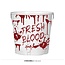 Metalen ijsemmer Bloody - 19x23 cm