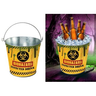 Guirca Metalen ijsemmer Biohazard Guirca Metalen ijsemmer Biohazard