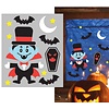 Fiesta Raam Gel Stickers  Vampire - 20x25cm