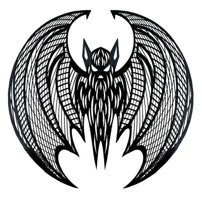 Placemat Vleermuis PVC - 38cm