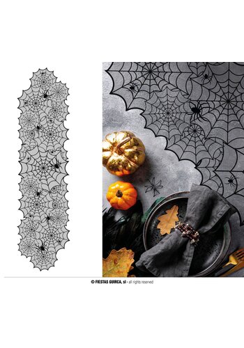 Table Runner Spiderweb PVC 