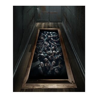 Guirca Zombies Floor Sticker - 30x90 cm