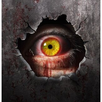 Guirca Deco Wall Sticker Eye Hole - 16x16 cm